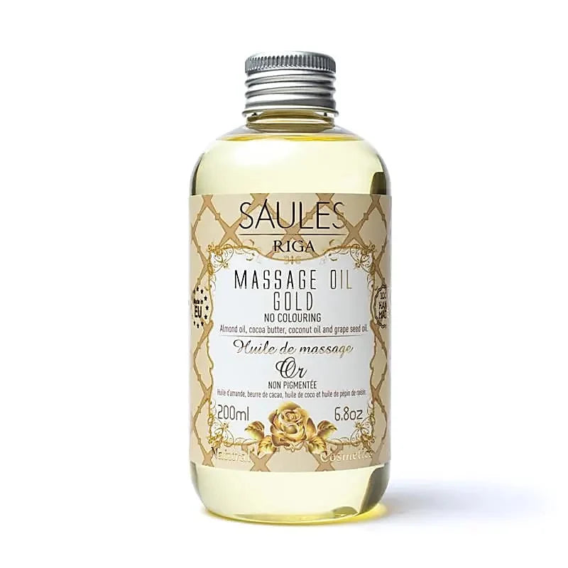 Silkeblød kropspleje og sanselig massage med vindruekerneolie, mandelolie, kokosolie, kakaosmør og E-vitamin