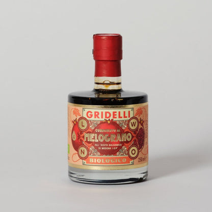 Økologisk balsamico med granatæble fra Modena IGP, Gridelli, gourmet eddike