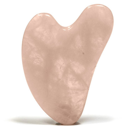 Gua Sha - Aventurin, Rosenkvarts, Bjergkrystal, Jade &amp; Tigerøje