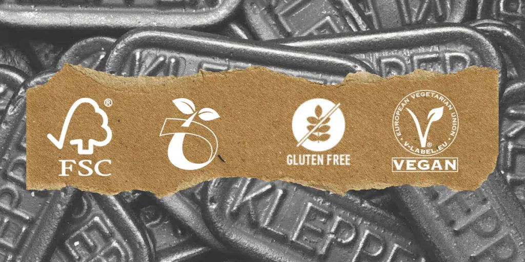 Klepper &amp; Klepper Salt Lakrids | Hollands lækreste lakrids med keltisk havsalt – vegansk &amp; glutenfri