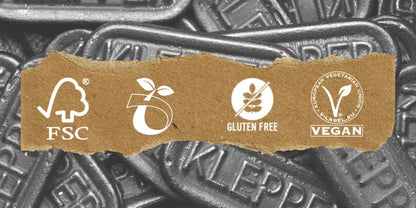 Klepper &amp; Klepper Salt Lakrids | Hollands lækreste lakrids med keltisk havsalt – vegansk &amp; glutenfri