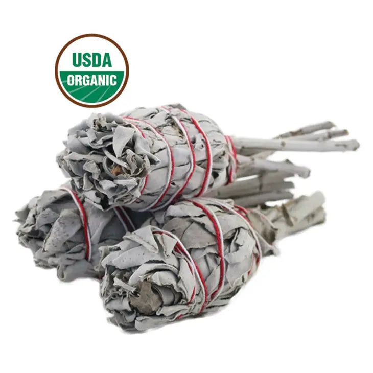 Salvie Smudging fakkel | Naturligt røgelsesbundt til spirituel overskud