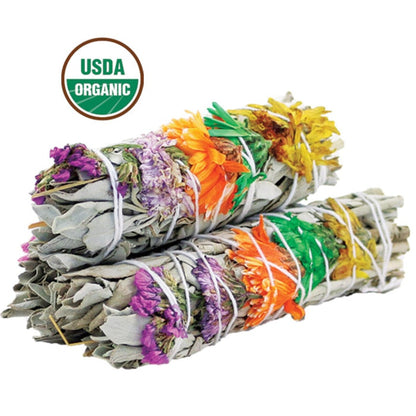 Salvie Smudge bundter 22 varianter | Hvid salvie, Palo Santo &amp; flere