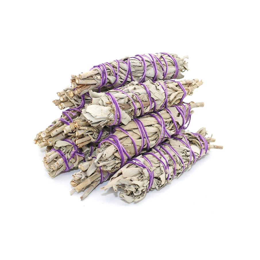 Salvie Smudging Stick Mini | Naturligt røgelsesbundt til spirituel overblik