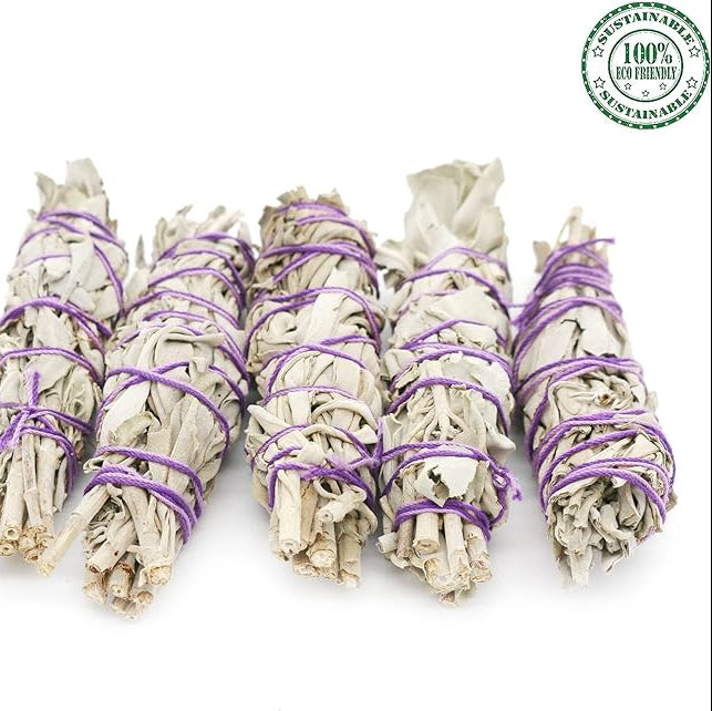 Salvie Smudge bundter 22 varianter | Hvid salvie, Palo Santo &amp; flere