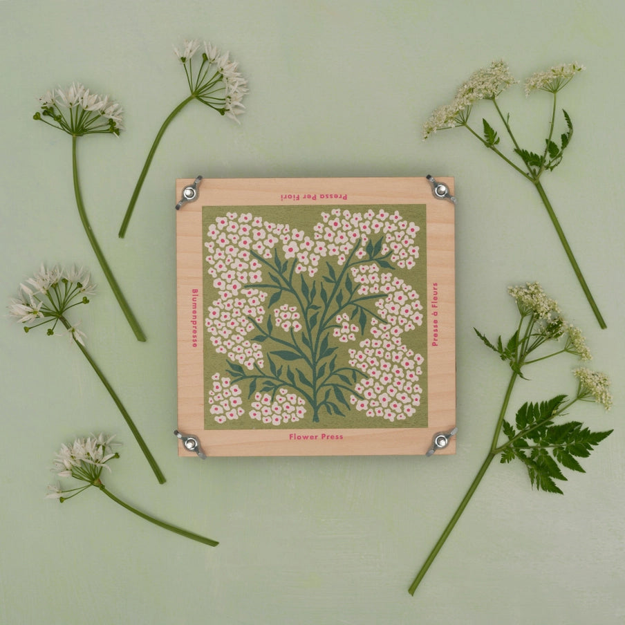 Blomsterpresser 15x15 cm | Bæredygtigt træ