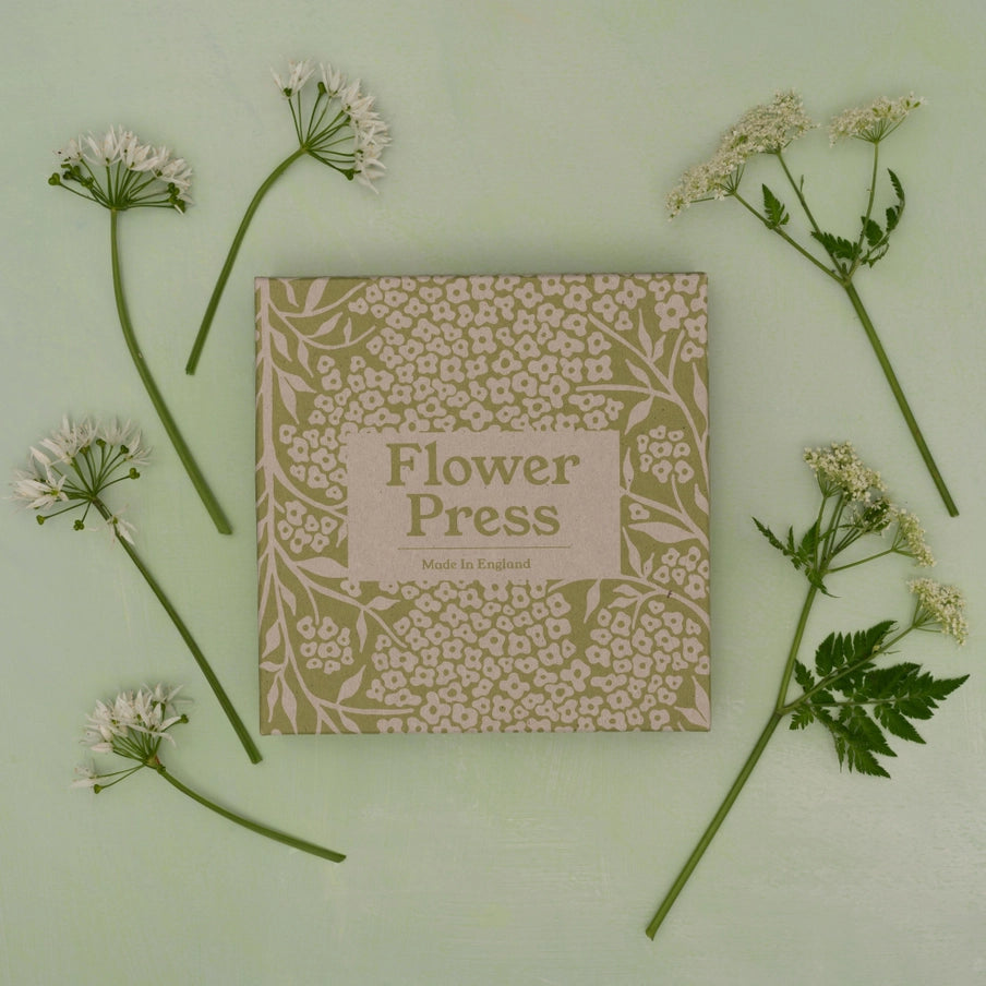 Blomsterpresser 15x15 cm | Bæredygtigt træ