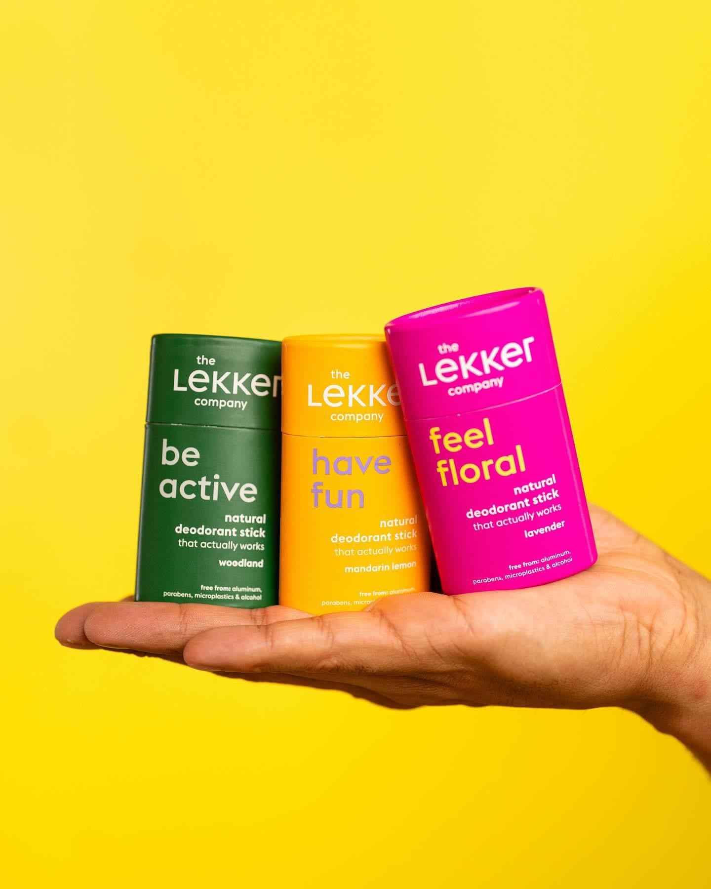 THE LEKKER COMPANY - DEODORANT M. WOODLAND - BE ACTIVE