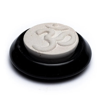 Keramisk diffuser sten med ohm motiv