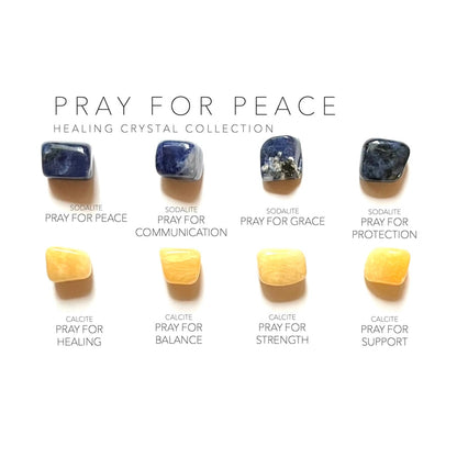 Pray for Peace krystalkit – krystaller til fred &amp; harmoni