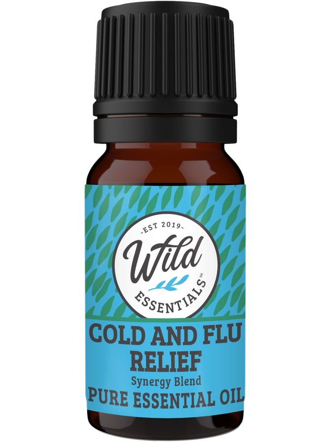 Influenza & forkølelses relief æterisk olie | Naturlig lindring & friskere åndedræt