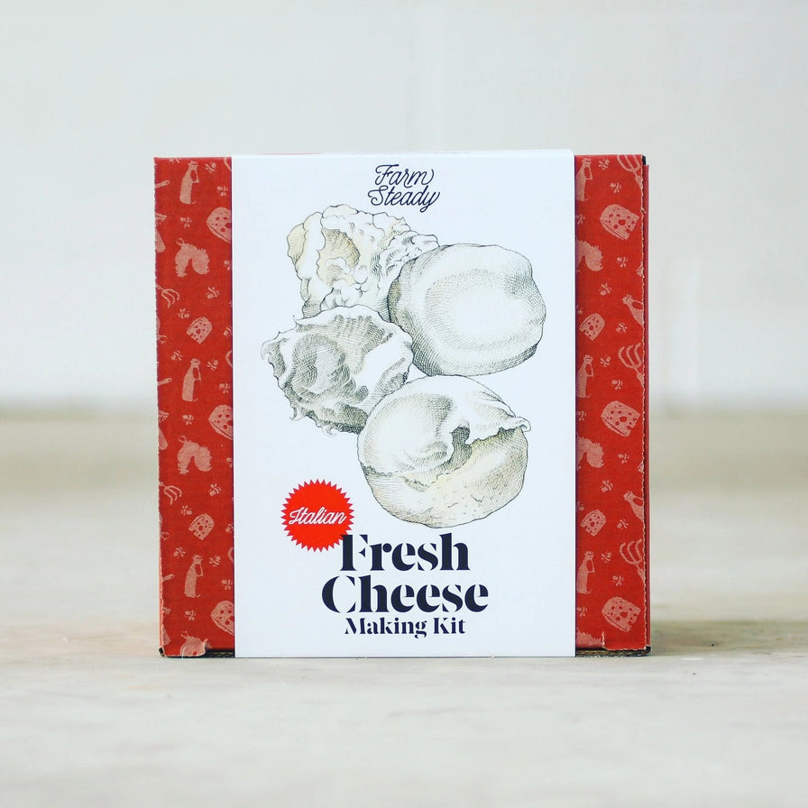 Fresh Cheese Making Kit – Startkit til hjemmelavet mozzarella, burrata, ricotta & mascarpone
