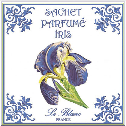 Iris Duftpose med Potpourri til skabe &amp; skuffer - Le Blanc