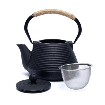 Tekande i emaljeret støbejern (Tetsukyusu) | Vælg mellem 3 størrelser