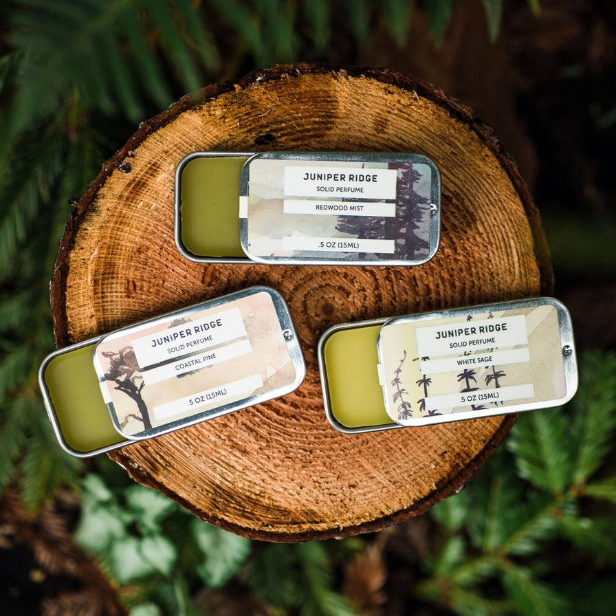 JUNIPER RIDGE - REDWOOD MIST SOLID PERFUME