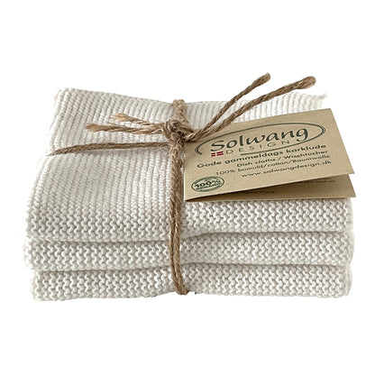 Solwang Design Karklude | Øko-Tex bomuld – Hvid