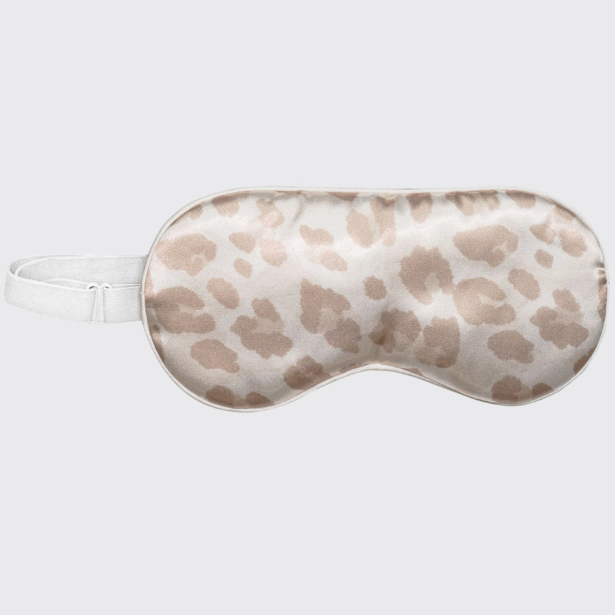 KITSCH - ØJENPUDE SATIN LEOPARD - SLEEP EYE MASK