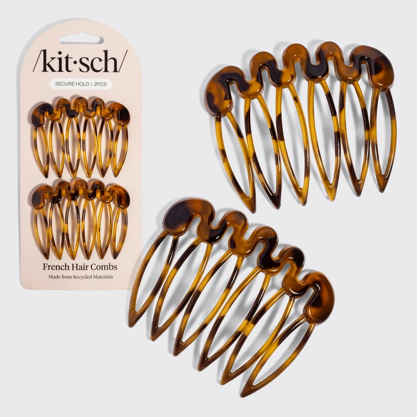 KITSCH French Hair Combs - Franske hårkamme (2 stk)