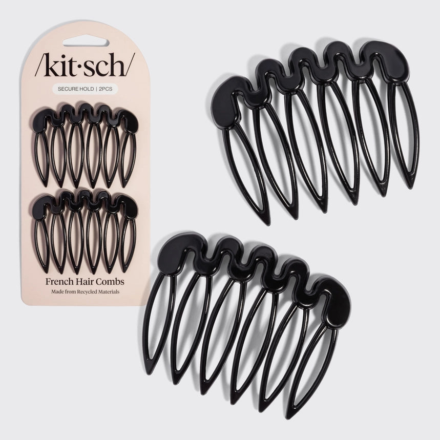 KITSCH French Hair Combs - Franske hårkamme (2 stk)