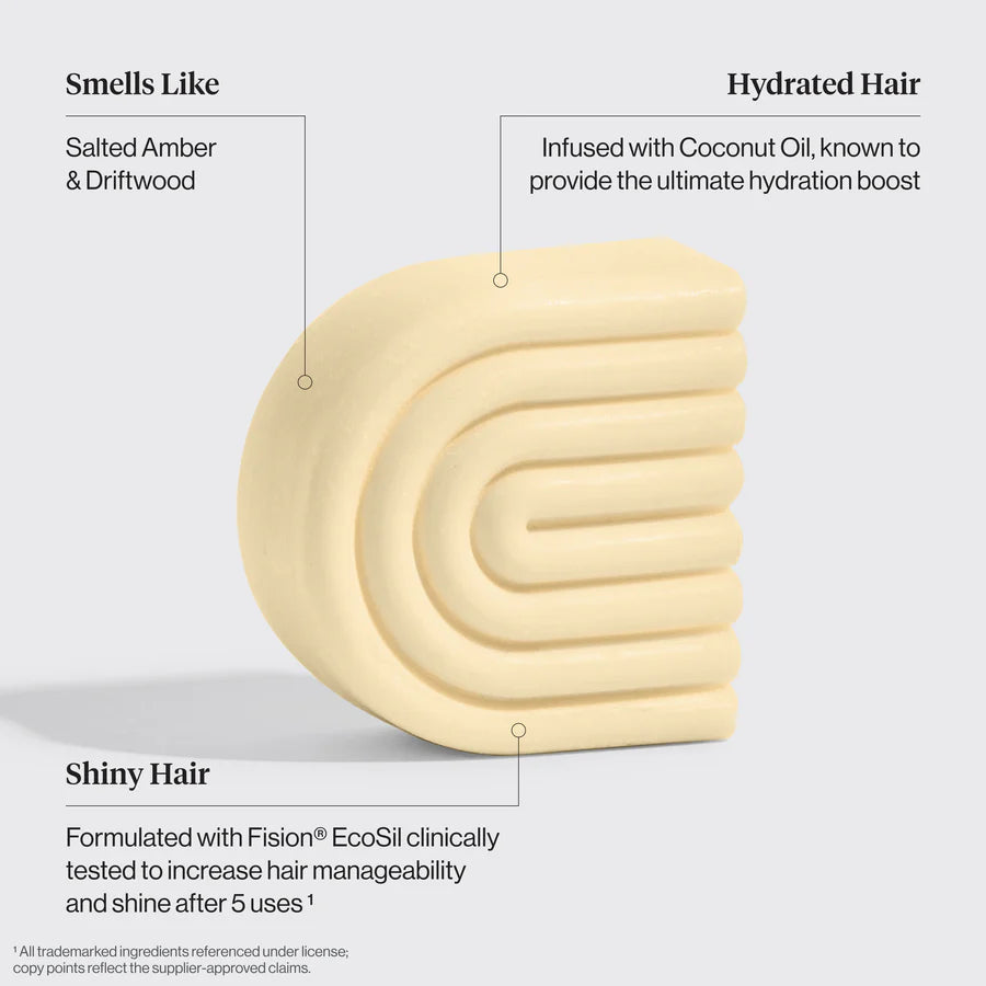 KITSCH Coconut Oil Shampoo &amp;amp; Conditioner – fugtgivende hårplejesæt med kokosolie, der reducerer krus og styrker håret. Vegansk, bæredygtig og fri for sulfater.