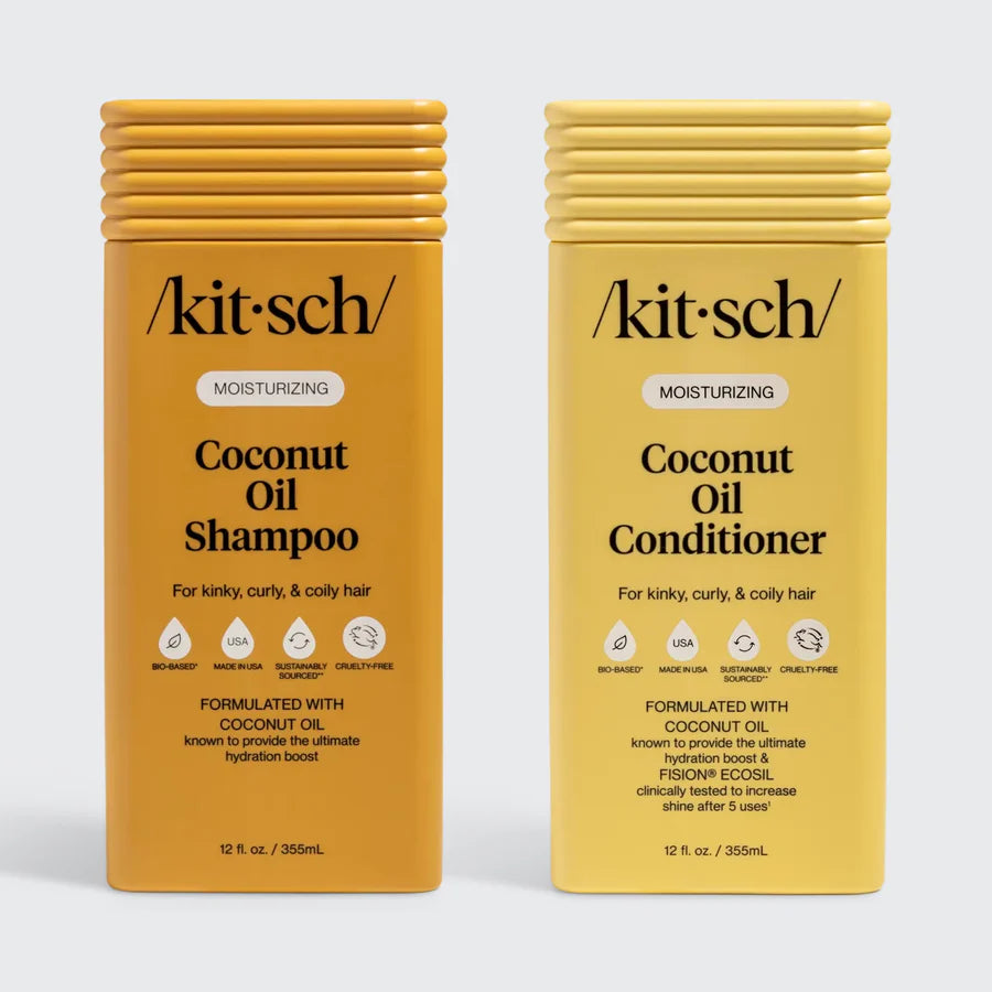 Kitsch kokosolie shampoo og balsam pakke til tørt hår