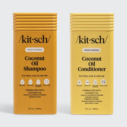Kitsch kokosolie shampoo og balsam pakke til tørt hår