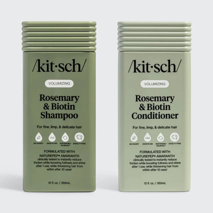 Kitsch rosmarin og biotin shampoo og balsam pakke