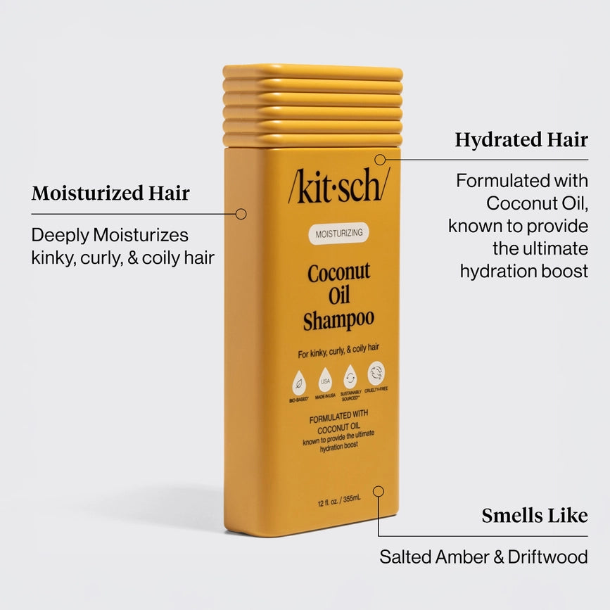 Kitsch kokosolie shampoo og balsam pakke til tørt hår