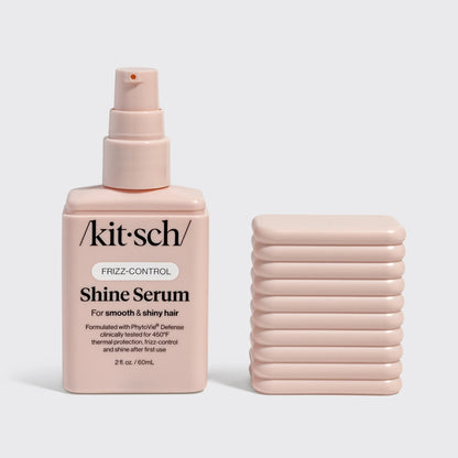 Et must-have serum til dig, der ønsker glansfuldt, velplejet og frizz-frit hår – med varmebeskyttelse og let finish i én og samme formel