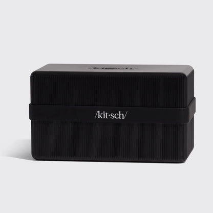 KITSCH Travelcase med 4 rum - opbevaring til shampoo &amp; conditioner bars