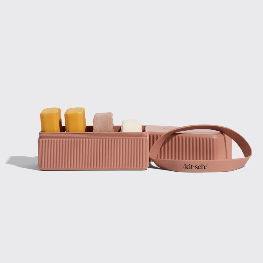 Kitsch rejsetaske med 4 rum til opbevaring af hårpleje