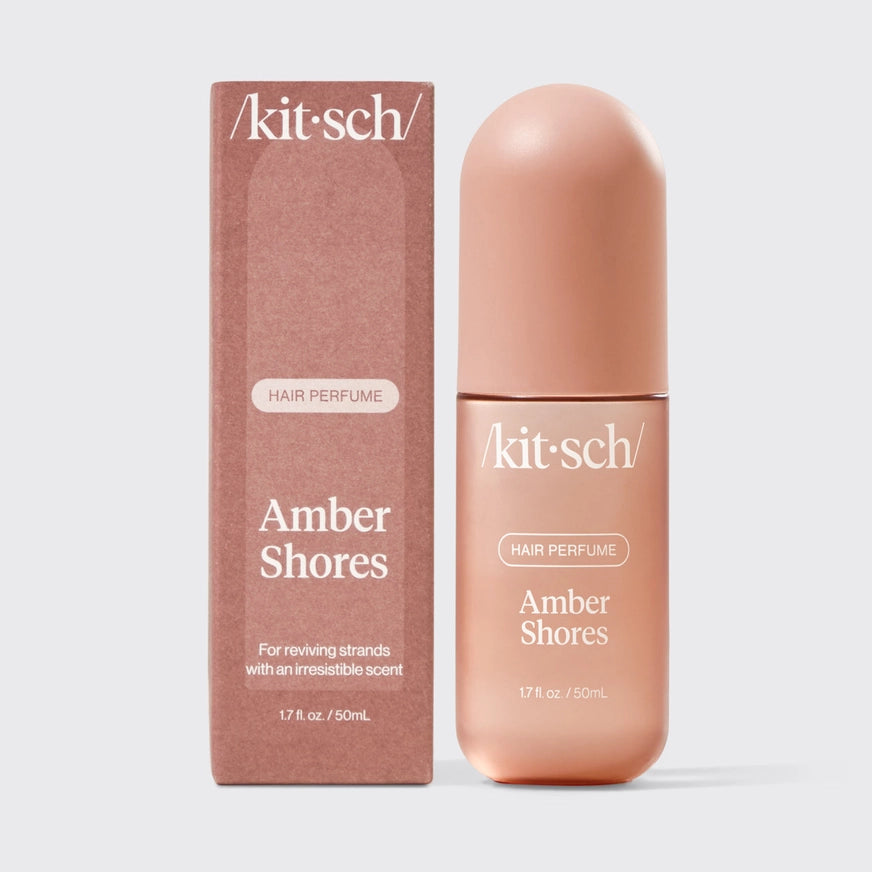 KITSCH Amber Shores Hair Perfume – solkysset, frisk og varm duft til hår, krop &amp; tekstil. Neutraliserer lugt. Vegansk &amp; travel friendly.
