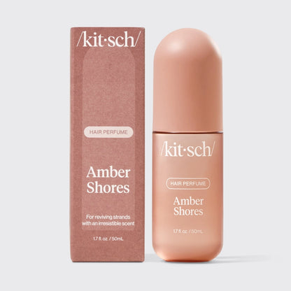 KITSCH Amber Shores Hair Perfume – solkysset, frisk og varm duft til hår, krop &amp; tekstil. Neutraliserer lugt. Vegansk &amp; travel friendly.
