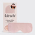 KITSCH Contour Pillow Eye Mask – formstøbt sovemaske i satin og memory foam. Beskytter vipperne, blokerer lys og giver dyb, luksuriøs søvn. Perfekt til rejser.