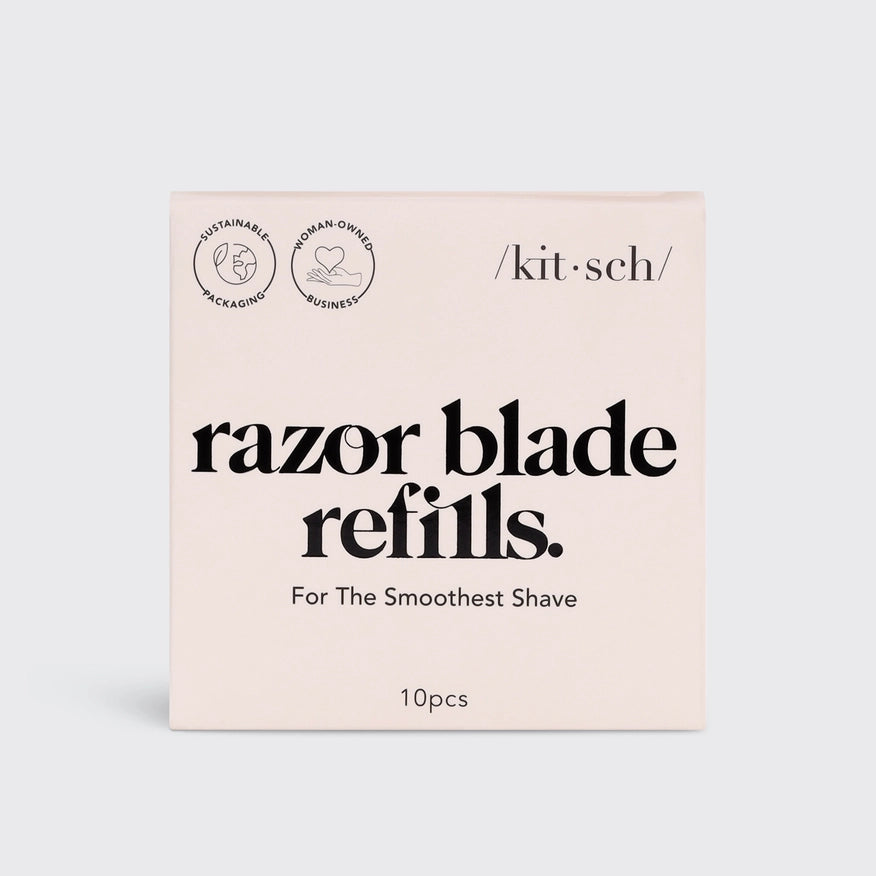 Udskiftelige Barberblade i Rustfrit Stål – Skånsom &amp; Bæredygtig Barbering med KITSCH