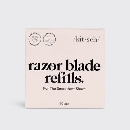 Udskiftelige Barberblade i Rustfrit Stål – Skånsom &amp; Bæredygtig Barbering med KITSCH