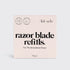 Udskiftelige Barberblade i Rustfrit Stål – Skånsom & Bæredygtig Barbering med KITSCH