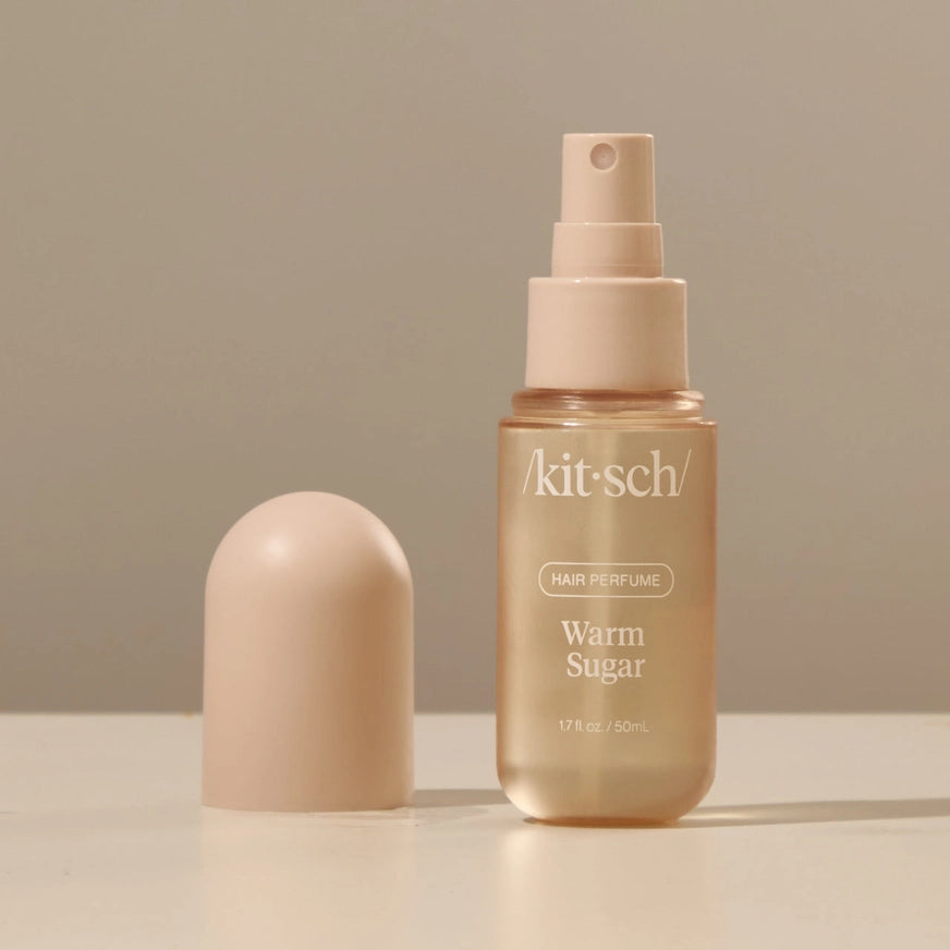 Kitsch hår parfume Warm Sugar i travel size sprayflaske til personlig pleje
