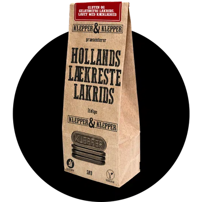 Klepper &amp; Klepper Sød Lakrids | Hollands lækreste sødlakrids – vegansk, glutenfri &amp; perfekt balanceret