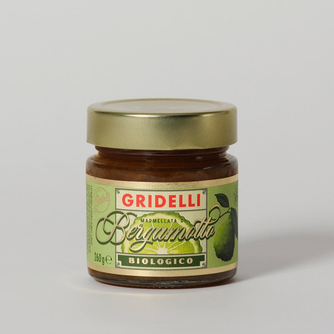 Gridelli Bergamot Marmelade – Økologisk italiensk citrus marmelade