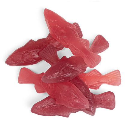 Kolsvart Torsken – vegansk &amp; glutenfri vingummi med solbær, hindbær og et strejf af lakrids. Håndlavet i Sverige og bæredygtigt produceret.