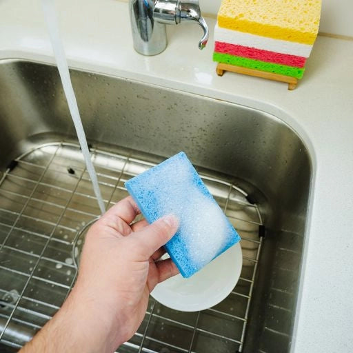 Loofa Skuresvamp – 100% naturlig &amp; bionedbrydelig | Bæredygtig rengøringssvamp (2stk)