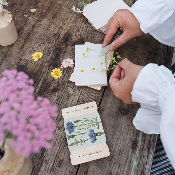 KORNBLOMST pocket flowerpresse