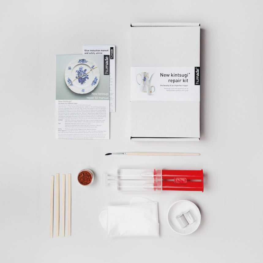 Bestil dit Kintsugi reparationssæt i dag og oplev glæden ved at give dine skatte nyt liv gennem denne tidløse kunstform.