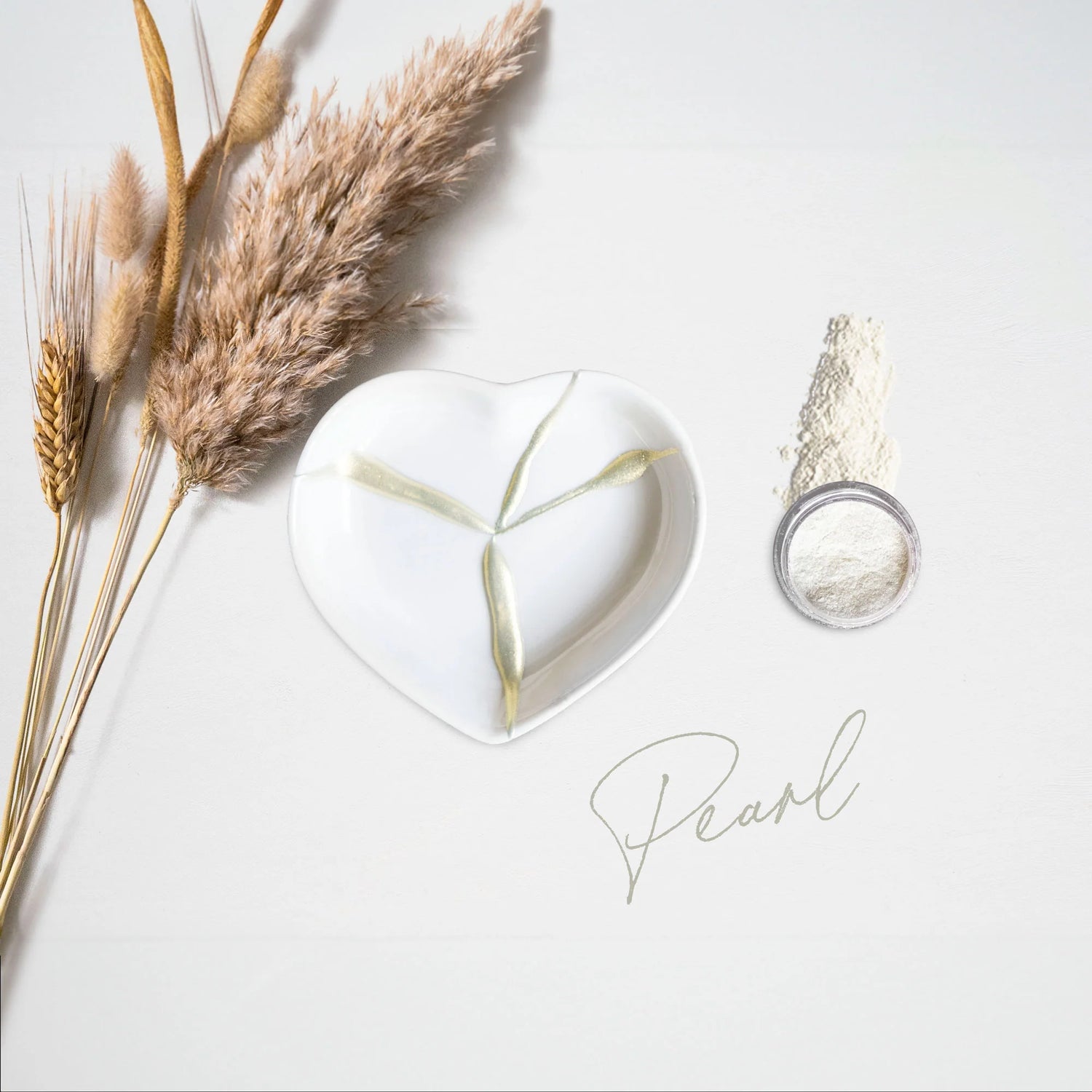 Kintsugi reparationssæt med guld, sølv &amp; farver - glas &amp; porcelæn reparation