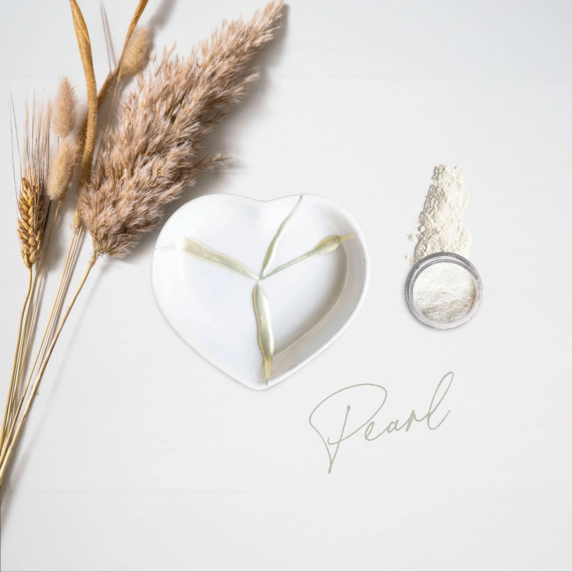 Kintsugi reparationssæt med guld, sølv &amp; farver - glas &amp; porcelæn reparation