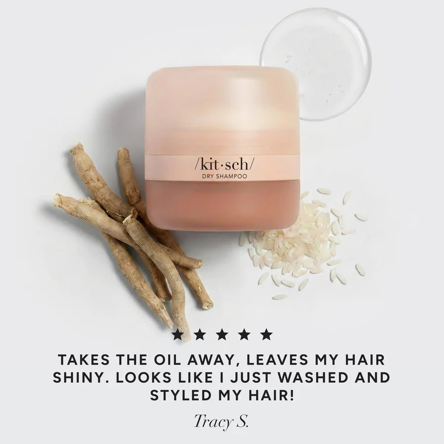 Kitsch tørshampoo med Rice Water invisible – volume &amp; styrke