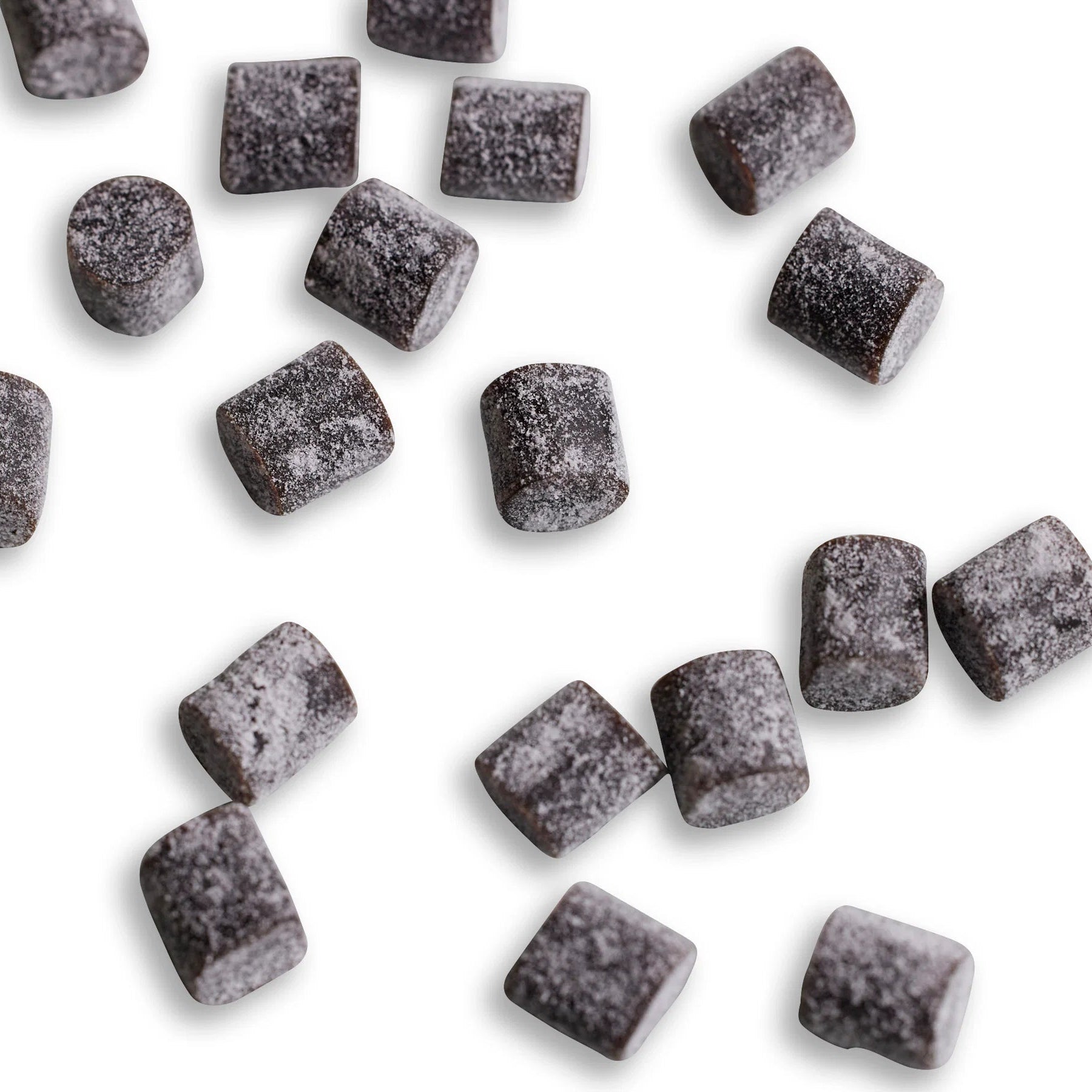Kolsvart sygt salt lakrids