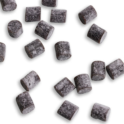 Kolsvart sygt salt lakrids