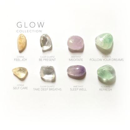 Krystal kit med 4 krystaller - Glow